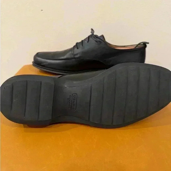 Coach‎ Carleton Men’s Shoes Black Size 8.5 - Picture 3 of 5